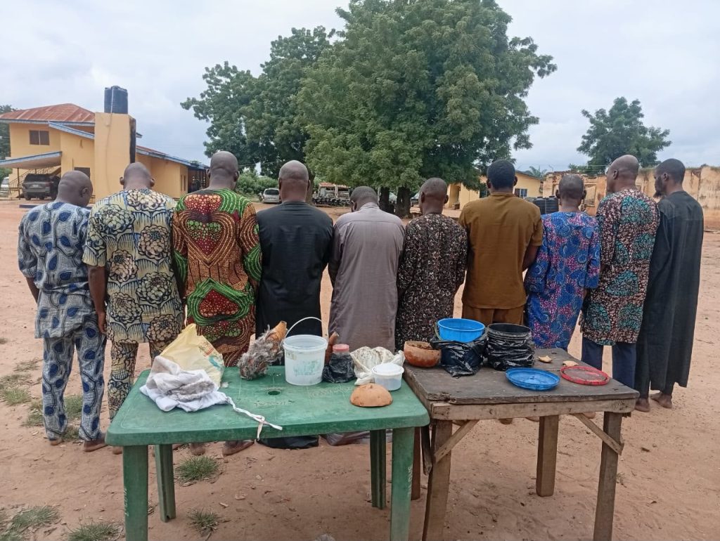 IMG-20260815-WA0011-1024x770 Oyo Police Arrest 10 Suspects in Alleged Human Parts Syndicate, Recover Body Parts During Intelligence Operation
